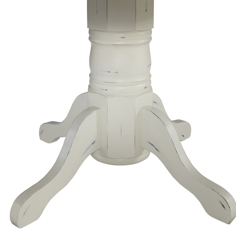 Charlton Home® Anjelita Round Solid Wood Dining Table & Reviews Wayfair